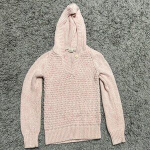 Rip Curl Pink Knit Pullover Cozy Sweatshirt Size L